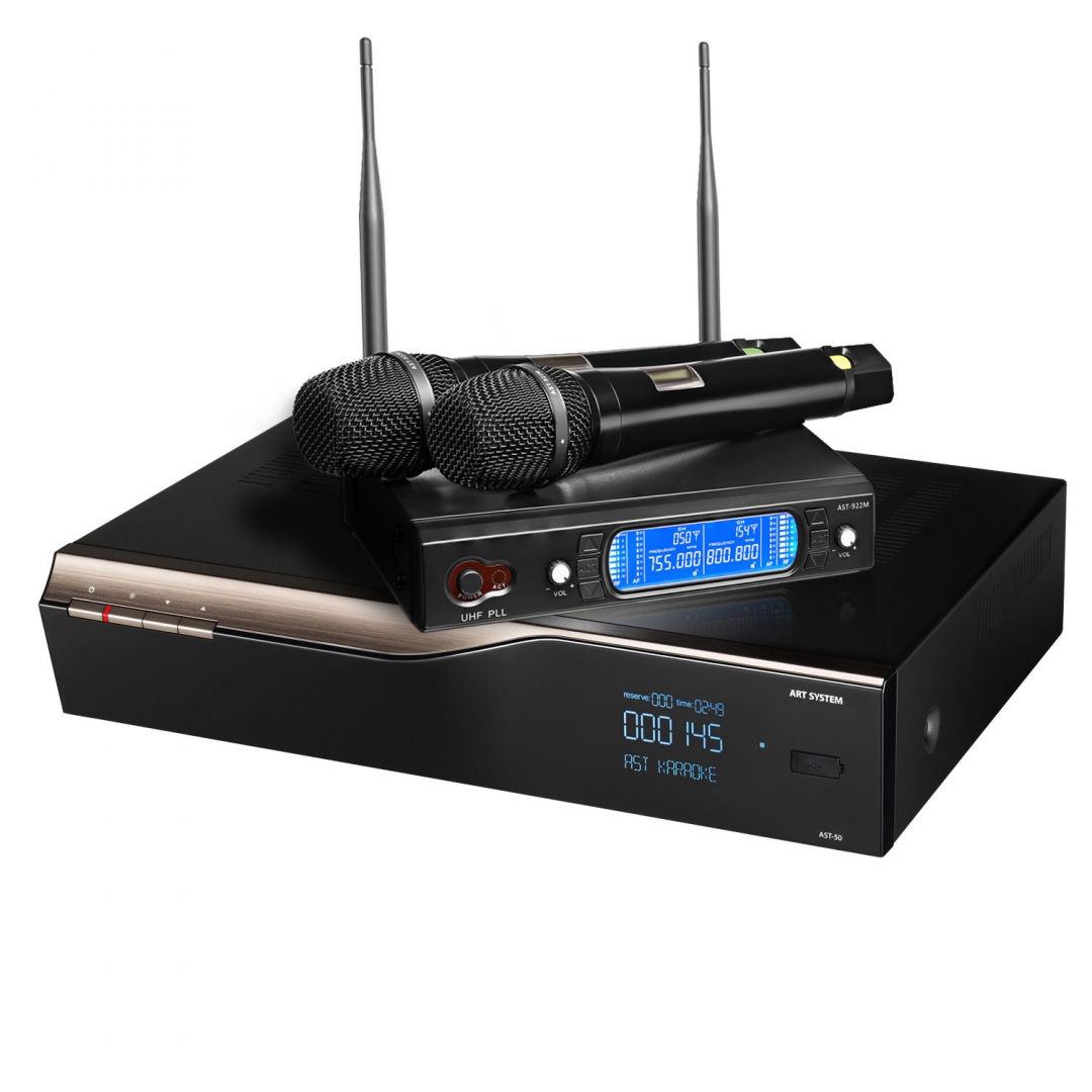 караоке-комплект AST-50 c микрофонами в Чите