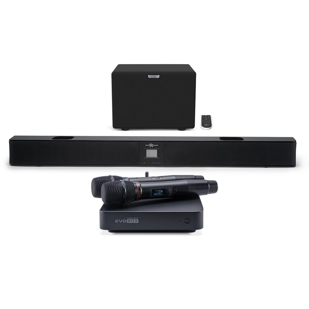 караоке-комплект EVOBOX Plus + EvoSound Bar (саундбар с караоке) в Чите