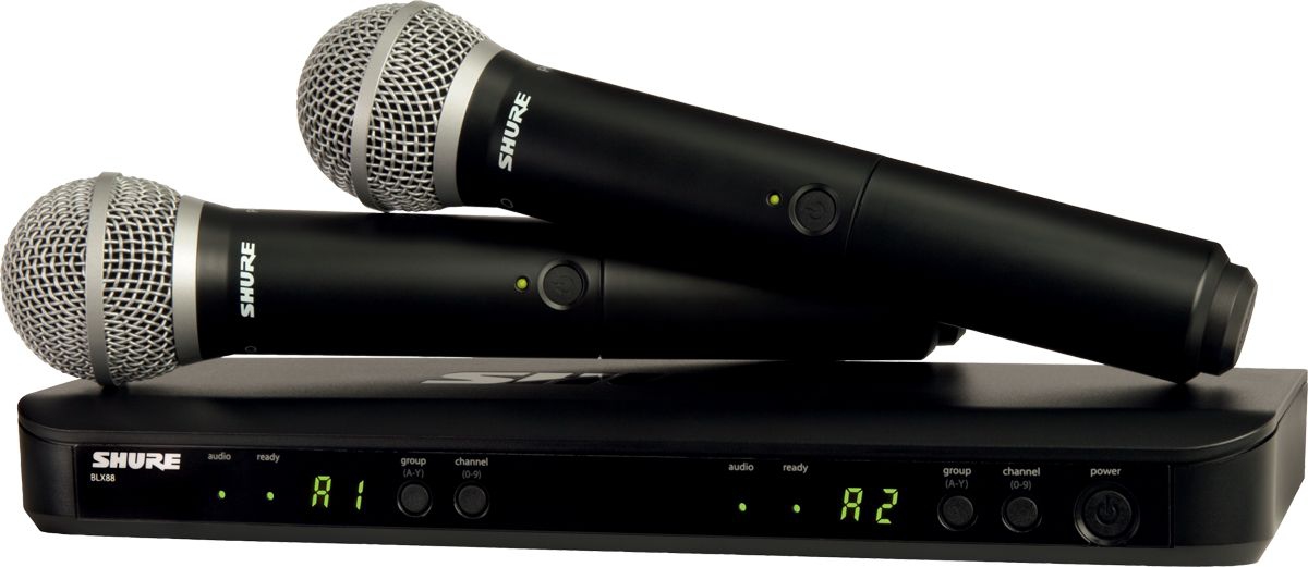 SHURE BLX288E/PG58 M17 вокальная радиосистема в Чите