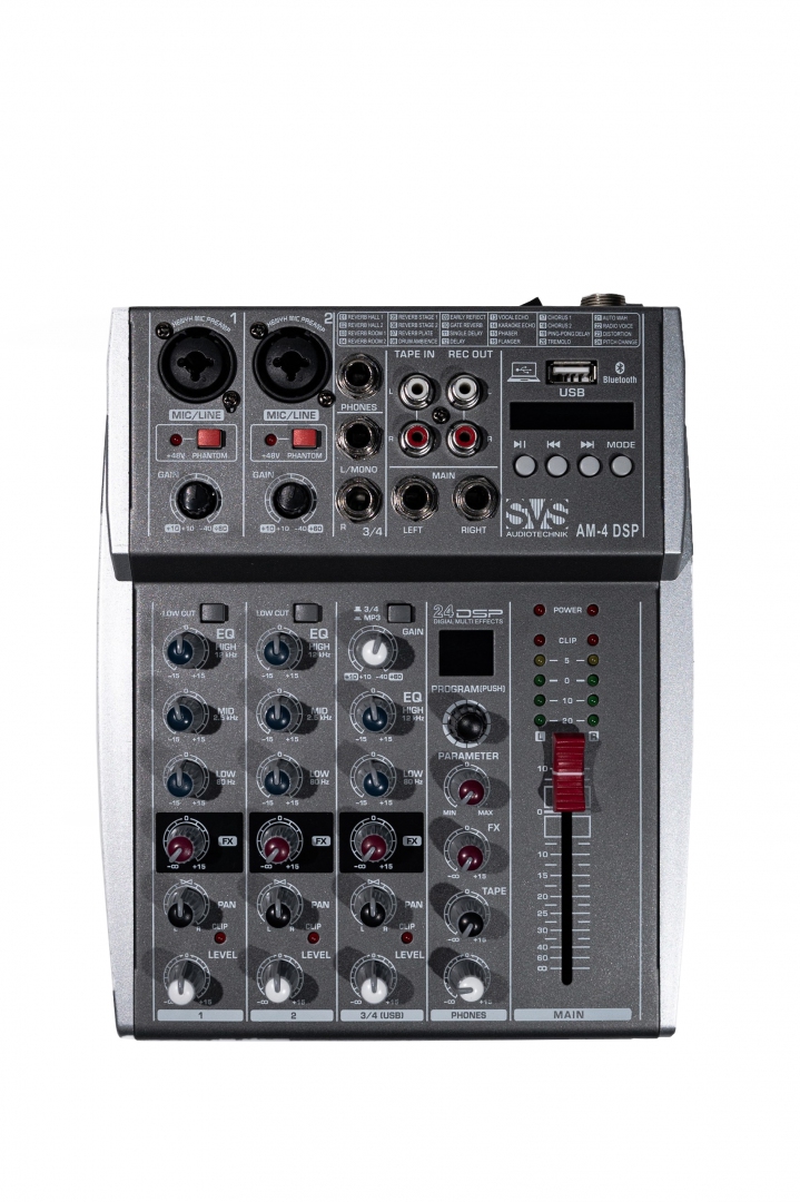 SVS Audiotechnik mixers AM-4 DSP Аналоговый микшерный пульт, 4-канала в Чите