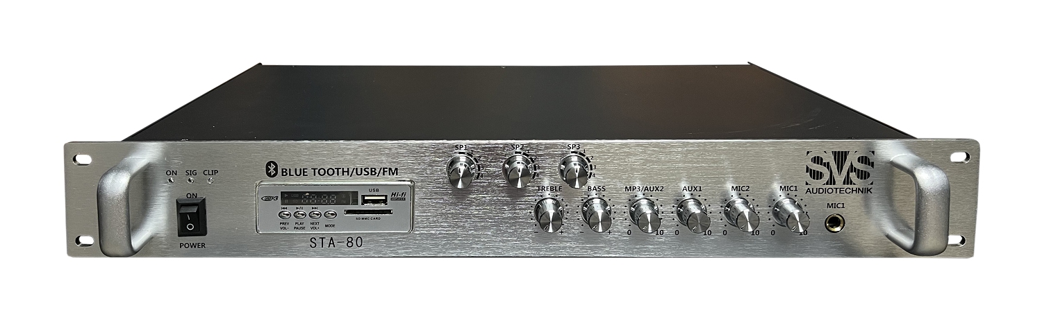 SVS Audiotechnik STA-80 Микшер-усилитель для систем Public Address в Чите