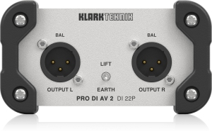 Klark Teknik DI 22P пассивный стерео директ-бокс в Чите