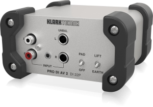 Klark Teknik DI 22P пассивный стерео директ-бокс в Чите